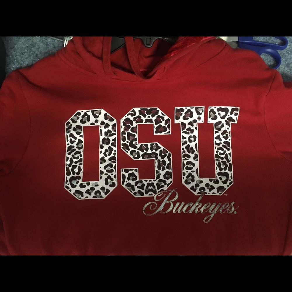 Ohio State University sweatshirt